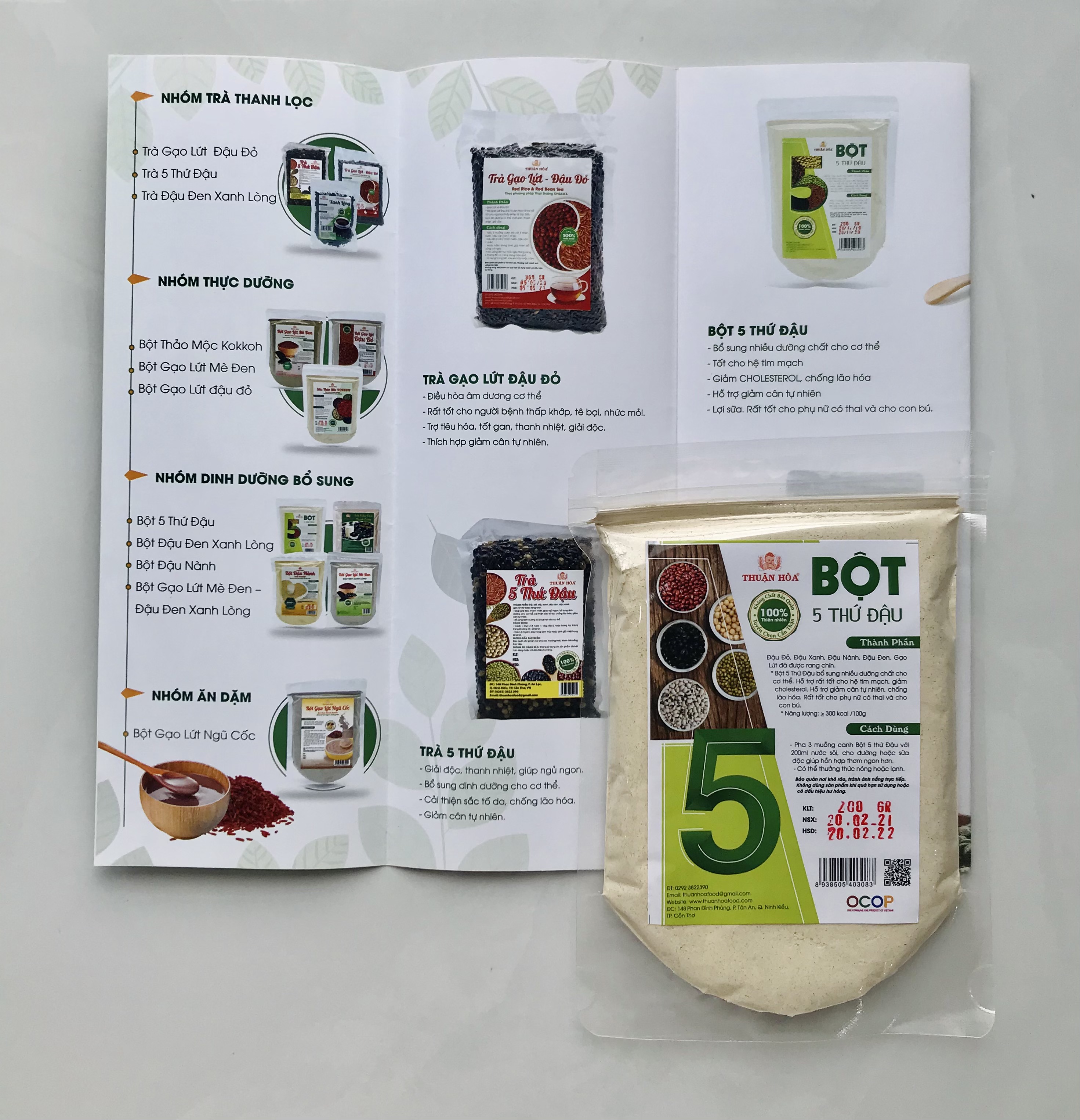 Bột 5 Thứ Đậu Thuận Hòa 